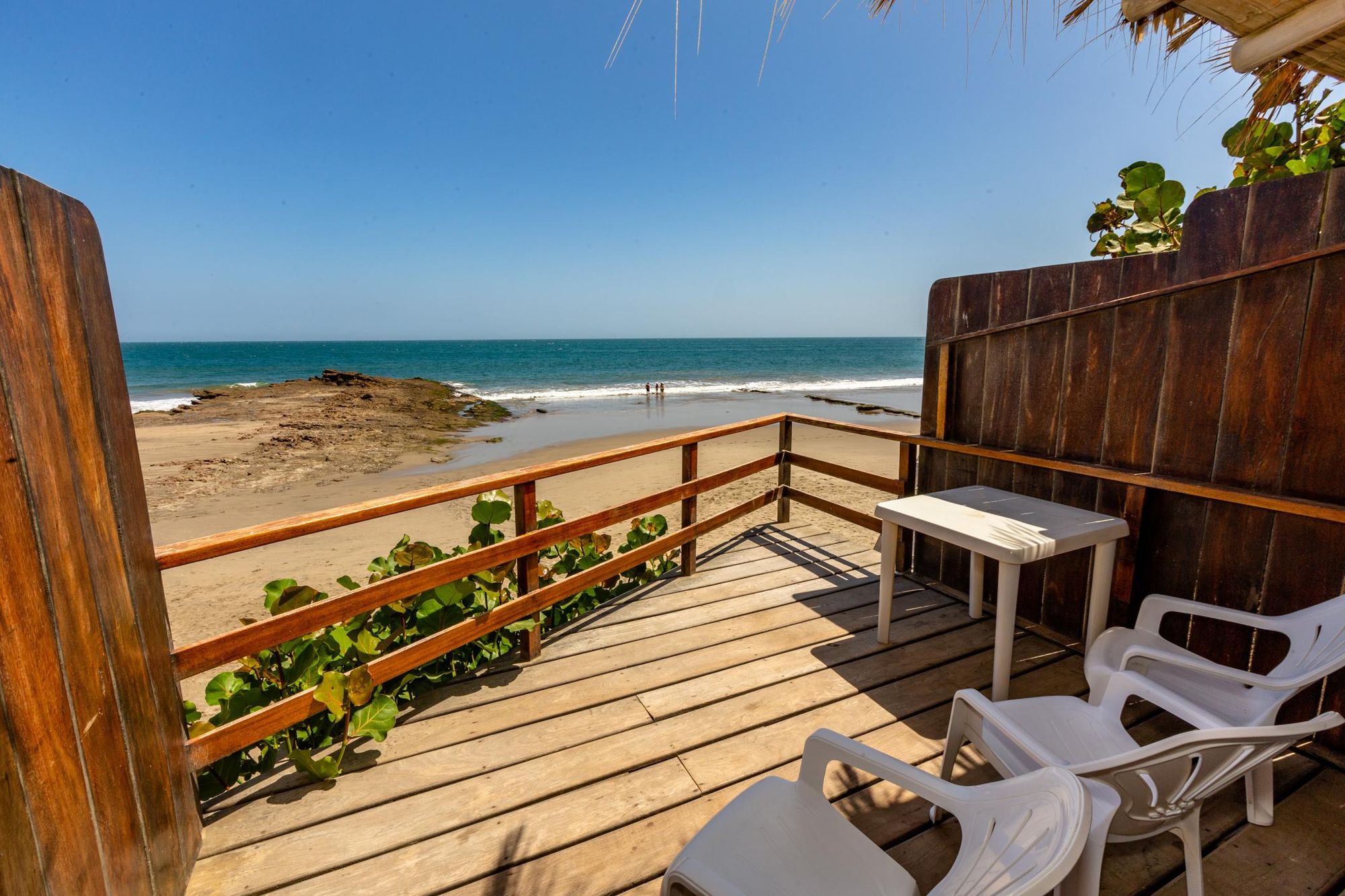 Balcón con vista al mar