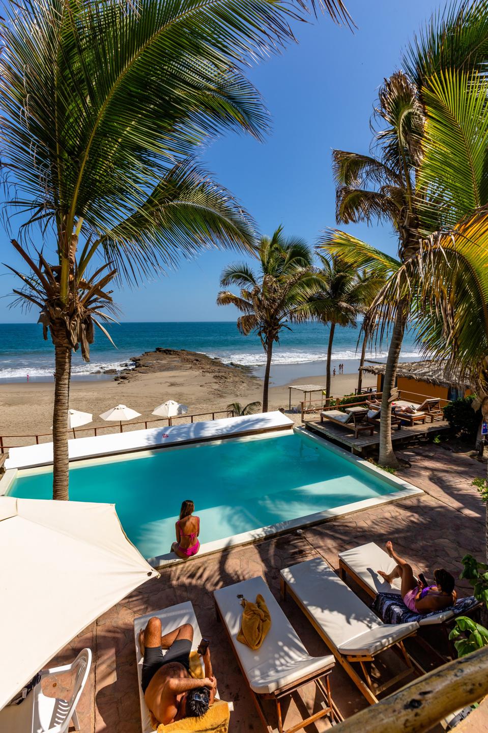 piscina - Peña Linda Bungalows